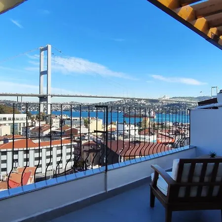 Stunning Bosphorus View 12 Apartman Isztambul